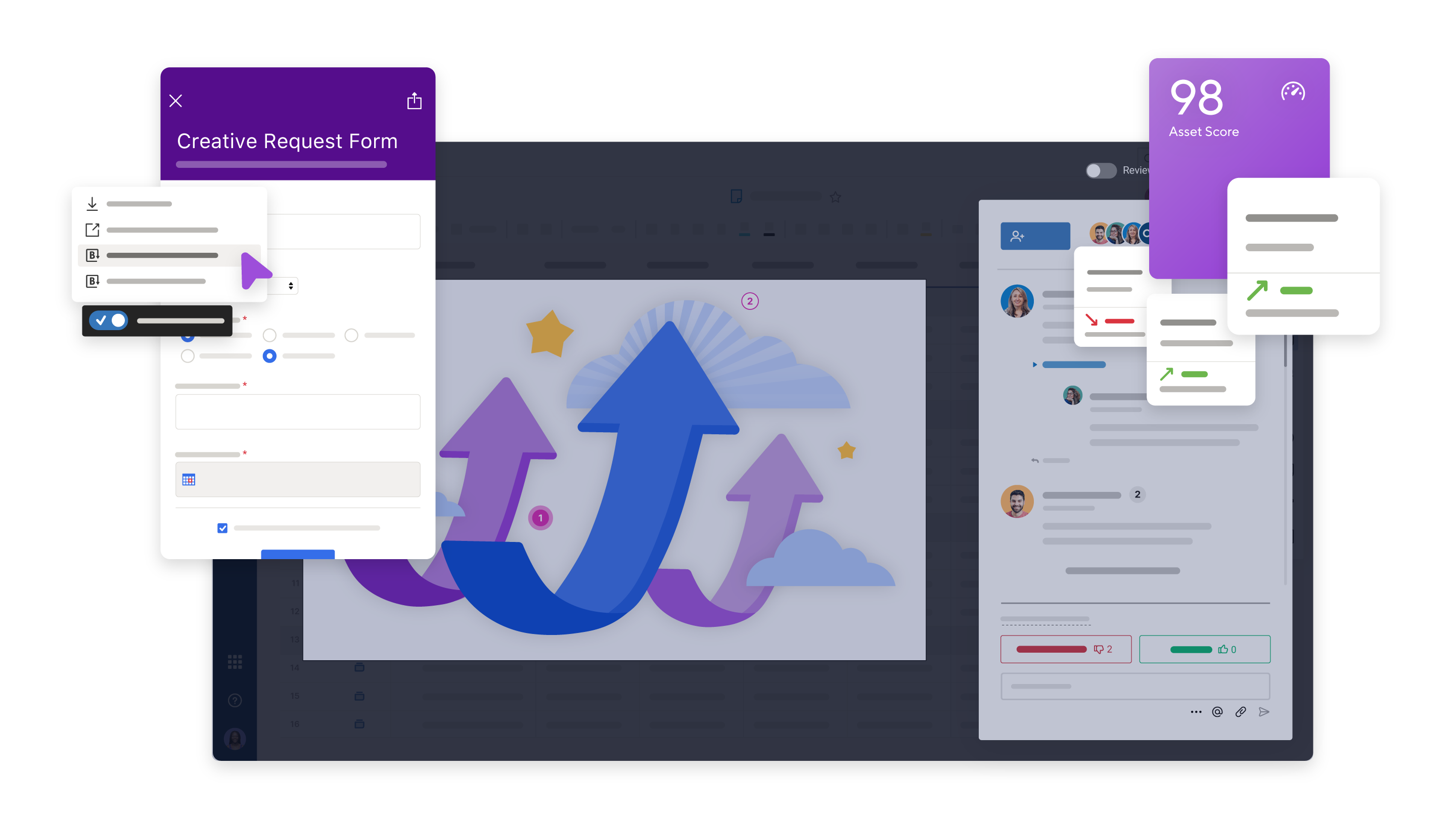 Smartsheet creative operations